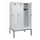 locker met bank,HxBxD 2120x1200x815mm,3vak,vak B 400mm,draaigrendel