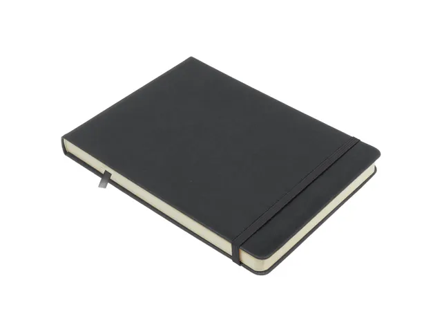 Schetsboek Kangaro A5 landscape cold grey PU HC 80 vel 140gr roomwit m