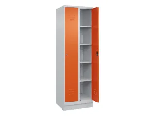wasgoedverdeelkast,HxBxD 1950x600x500mm,vak B 300mm,cilinderslot - 2