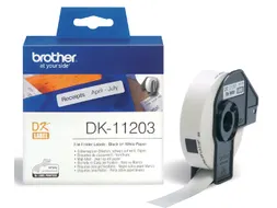 Etiket Brother DK-11203 17x87mm archivering 300stuks