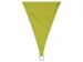 Voile solaire carré 5x5m Vert citron
