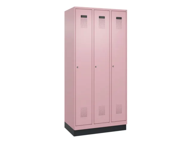 locker voor scheiding van kleding,HxBxD 1950x900x500mm,3vak