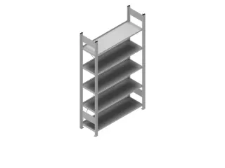 dossierstelling,grondveld,HxBxD 1750x1060x335mm,vaklast 60kg - 1