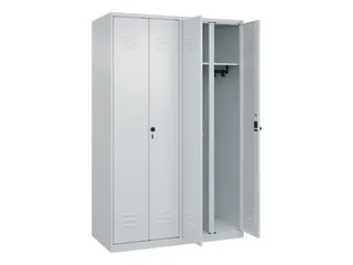 locker voor scheiding van kleding,HxBxD 1850x1200x500mm,4vak - 2
