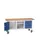 werkbank,HxBxD 830x1750x600mm,multiplexblad,uitrusting: 3laden,kast