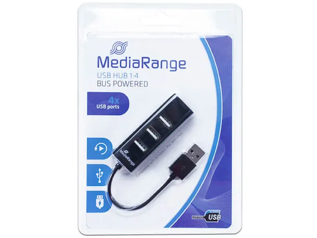 MediaRange 4-poorts USB 2.0 HUB
