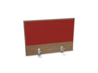 opzetpaneel bureau aanbouw achter B 800mm NT-cherry BN4011-rood - 1
