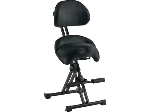 Stasteun,Zadelzitting,Zitting Stof Zwart