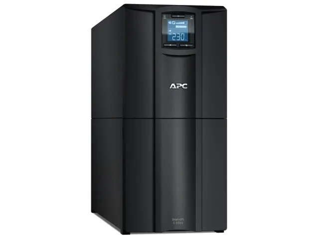 APC Smart-UPS SMC3000I Noodstroomvoeding - 8x C13, 1x C19, USB, 3000VA