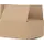 Verzenddoos enkele golf 3 mm bruin 200 x 200 x 100 mm