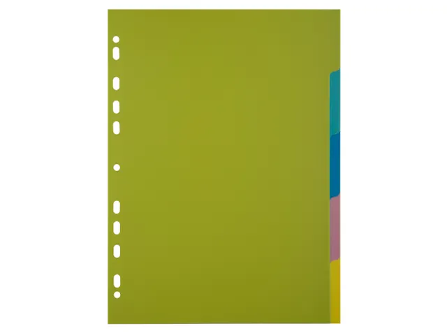 Tabbladen In Gerecyclede Polypropyleen Forever Young A4 5 Tabs
