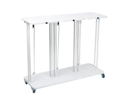 Afvalbak Combo met deksel 3x60 liter wit Saekko Boy