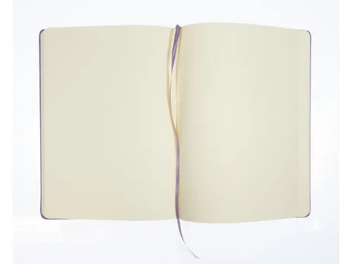 Schetsboek Kangaro A4 heather purple PU HC 80 vel 140gr roomwit met el