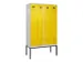 locker voor scheiding van kleding,HxBxD 2120x1200x500mm,4vak