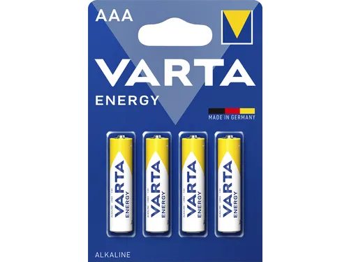 Batterij Varta Energy 4x AAA Alkaline 1.5V