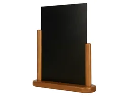 Krijtbord Securit Elegant 21x28x7cm teak hout