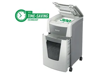 Papiervernietiger Leitz IQ Auto+ Office 300 P-4 snippers 4x28mm - 16