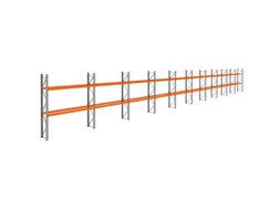palletstelling,basis+9xaanbouw,HxBxD 3360x28100x750mm,vakl. 3000kg