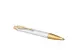 Balpen Parker IM Premium Pearl GT Medium Blauwe inkt