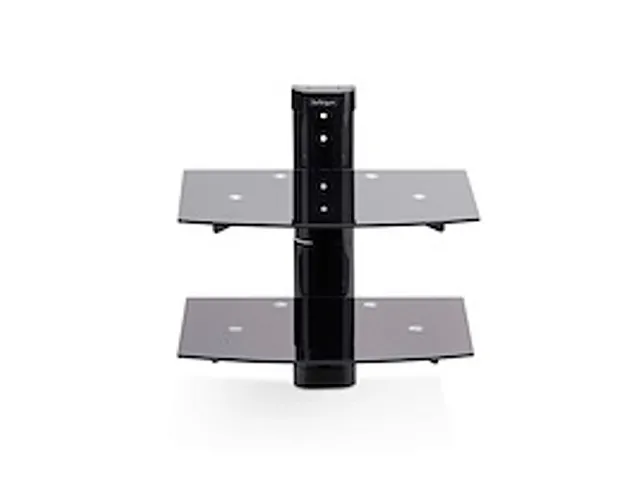 Dubbele Hangende Wandplanken voor Audio/Video Apparatuur
