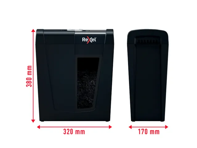 Papiervernietiger Rexel Secure X8 P-4 snippers 4x40mm
