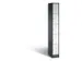 armoire multicases,corps RAL7021,face avant RAL7035