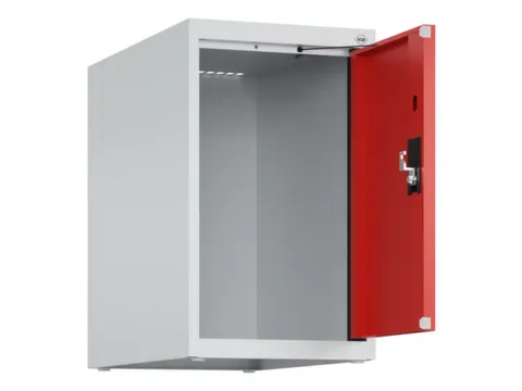 opzetkast,v. locker,1vak.,vak B 300mm,HxBxD 500x300x500mm,cilinderslot