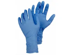 Tegera 84501 nitril wegwerphandschoenen, blauw, maat 8, per 100 stuks