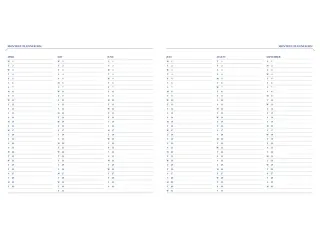 Agenda 2027 Ryam Carré Mundior 7dagen/2pagina's zwart - 4