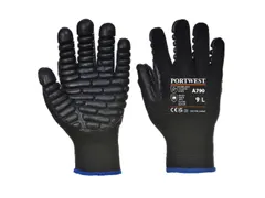 Portwest A790 snijbestendige handschoenen, zwart, maat 9, per paar