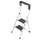 vouwtrapje,2treden m. antislipmatten,HxBxD 1100x480x550mm,staal