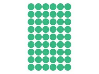 Etiket Avery Zweckform 3143 Rond Ø12mm Groen 270 Stuks - 4