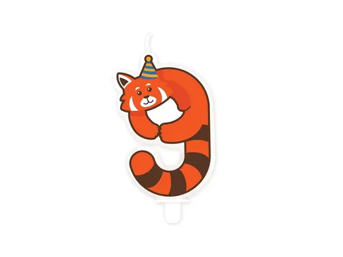 Jungle candle 9 Red Panda