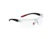Veiligheidsbril Safety IRI-S Zwart Rood Polycarbonaat Blank