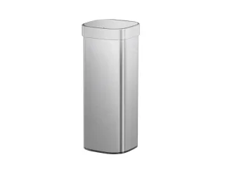 Afvalbak Loft Touch Top Bin 40 liter Mat RVS - 1