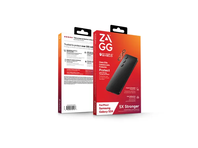 InvisibleShield Glass Elite, Samsung, Galaxy S24, Résistant aux rayur