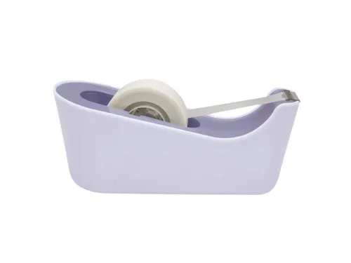 Plakbandhouder Scotch C18 lavendel + 1 rol magic tape 19mmx33m