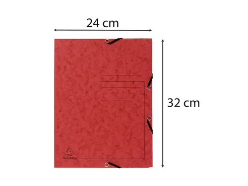 Elastomap3 klep. gedruckt 355g rood