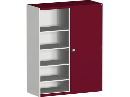 schuifdeurkast 2000x1600x650mm Stalen scheidingswand Ral7035 Ral3004