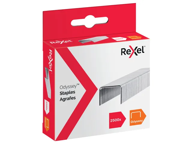 Nieten Rexel Odyssey verzinkt 2500 stuks