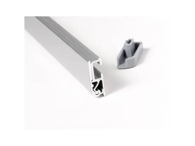 Roll-Banner Premium 100x160-220cm Zilver