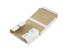 Wikkelverpakking Postbox Wit 302x215x75mm 25 Stuks