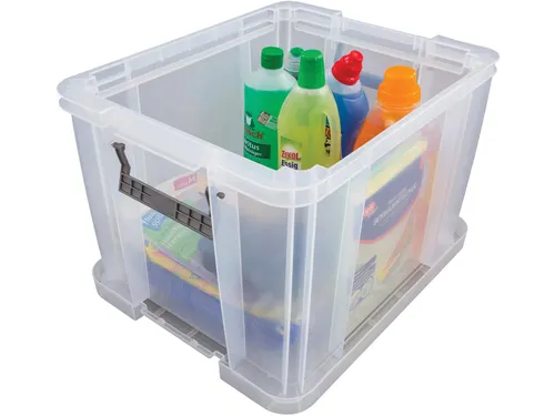 Opbergdoos Transparant 36 Liter 3 Stuks