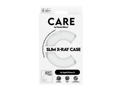 PanzerGlass CARE by X-Ray Case iPhone 15, Hoes, Apple, Apple - i