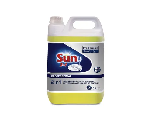 Vaatwasmiddel Sun Pro Formula 2in1 vloeibaar 5 Liter