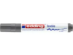 Textielmarker edding 4500 rond 2-3mm grijs
