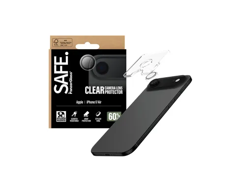 PanzerGlass SAFE. by Camera Lens Protector Transparent iPhone Air,