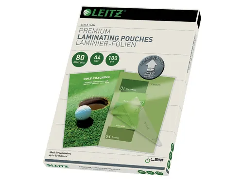 Lamineerhoes Leitz 7478 Ilam A4 80 Micron hoogglans