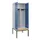 PBM-locker met bank,HxBxD 2120x800x815mm,2vak,vak B 400mm