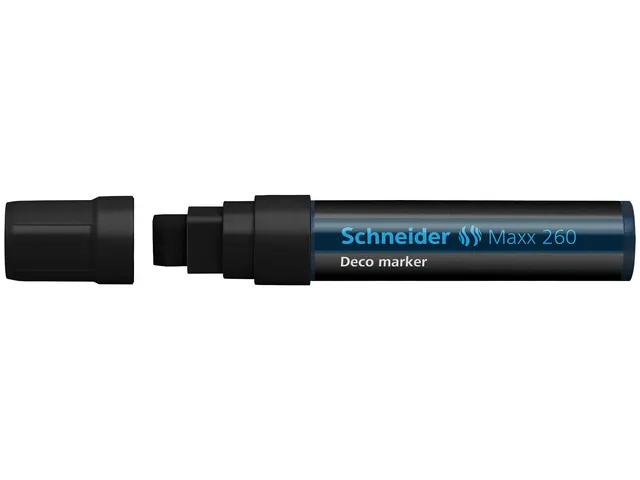 Krijtmarker Schneider Maxx 260 zwart
